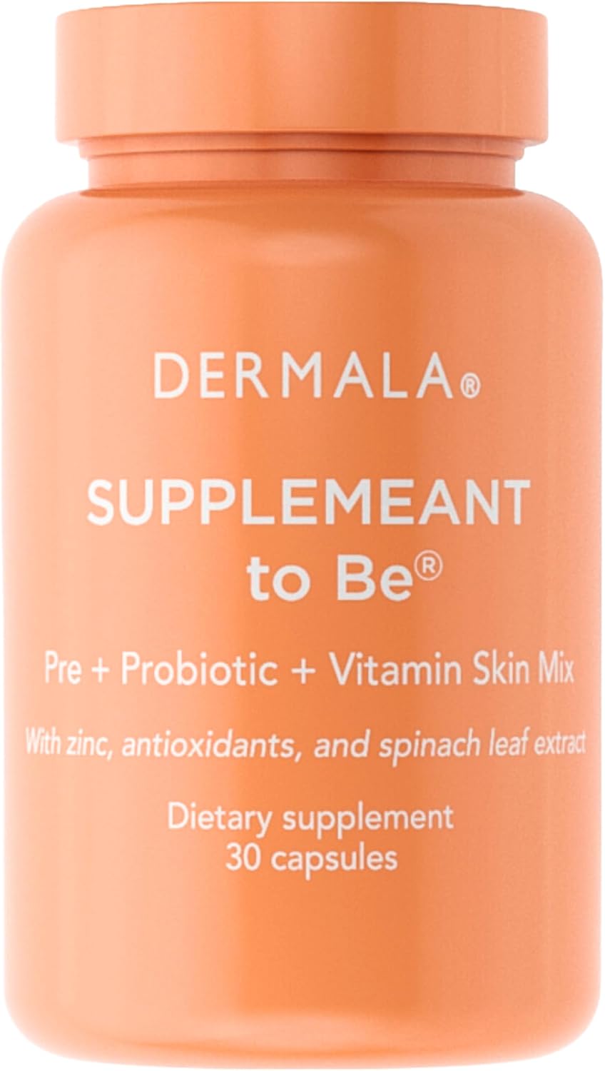 Dermala #FOBO SUPPLEMEANT to Be Acné - Suplemento con Prebióticos, Probióticos, Vitaminas y Zinc