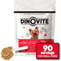 Dinovite Probióticos para Perros Pequeños – Polvo para Salud Digestiva y Piel con Omega-3, 90 Dosis