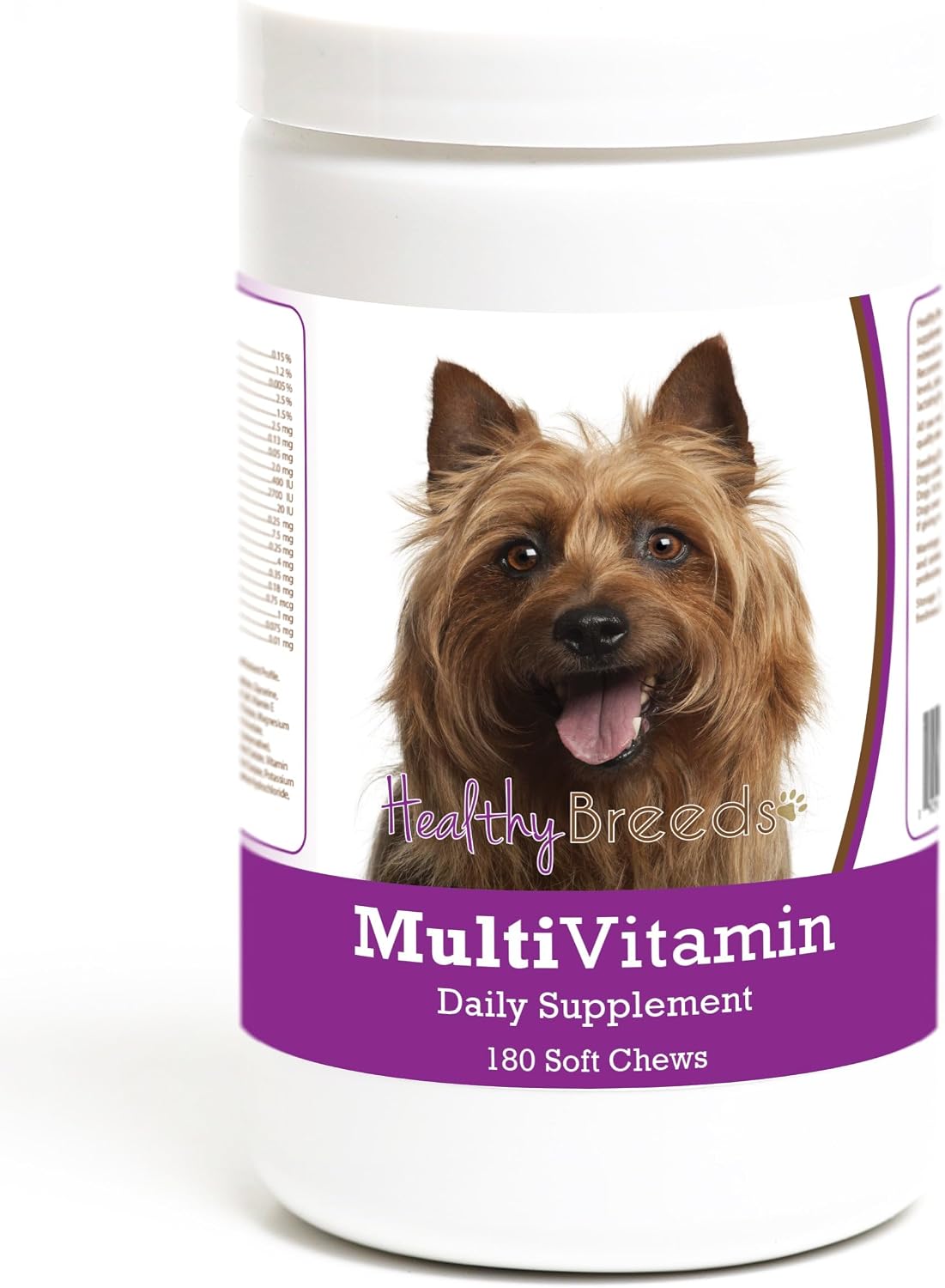 Healthy Breeds Australian Terrier Multivitamin Soft Chew for Dogs 180 Count