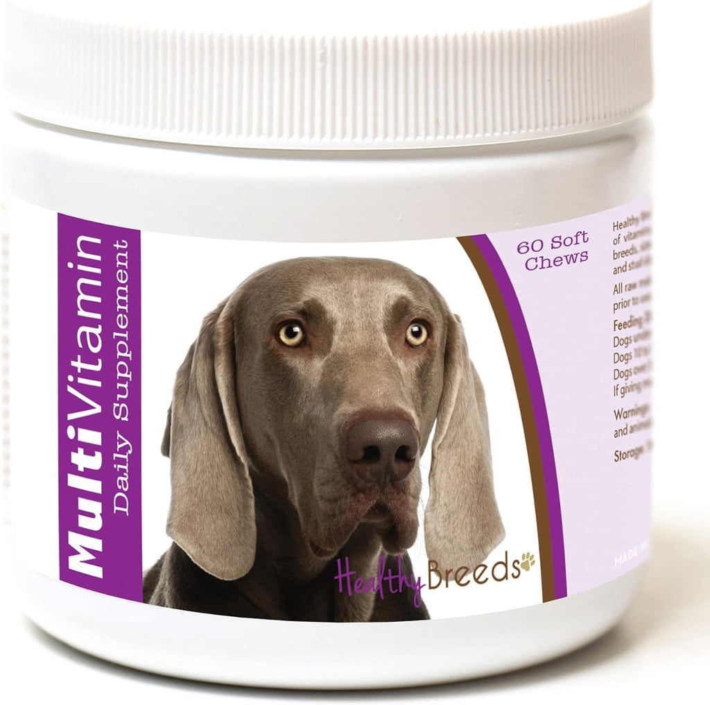 Healthy Breeds Weimaraner Multivitamínico en Chews Blandos 60 unidades