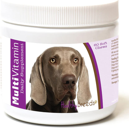Healthy Breeds Weimaraner Multivitamínico en Chews Blandos 60 unidades – Image 1