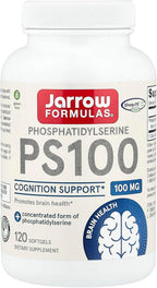 Jarrow Formulas PS100 Fosfatidilserina 100 mg, 120 Cápsulas Blandas