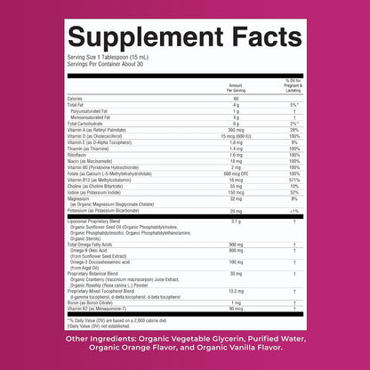 MaryRuth’s Prenatal & Postnatal Multivitamin – Ácidos grasos omega-3 (DHA): El DHA es un tipo de omega-3 que – Image 9