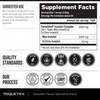 FemoSitol Inositol en Polvo - Complejo de Myo-Inositol y D-Chiro Inositol 40:1 (123 g)