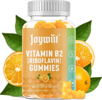 Vitamina B2 Gomitas 400mg – Riboflavina para Energía y Sistema Nervioso – 60 Gomitas Veganas
