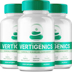 Vertigenics Cápsulas para la Memoria y el Enfoque - Fórmula Avanzada de Apoyo Cerebral (3 Paquetes)