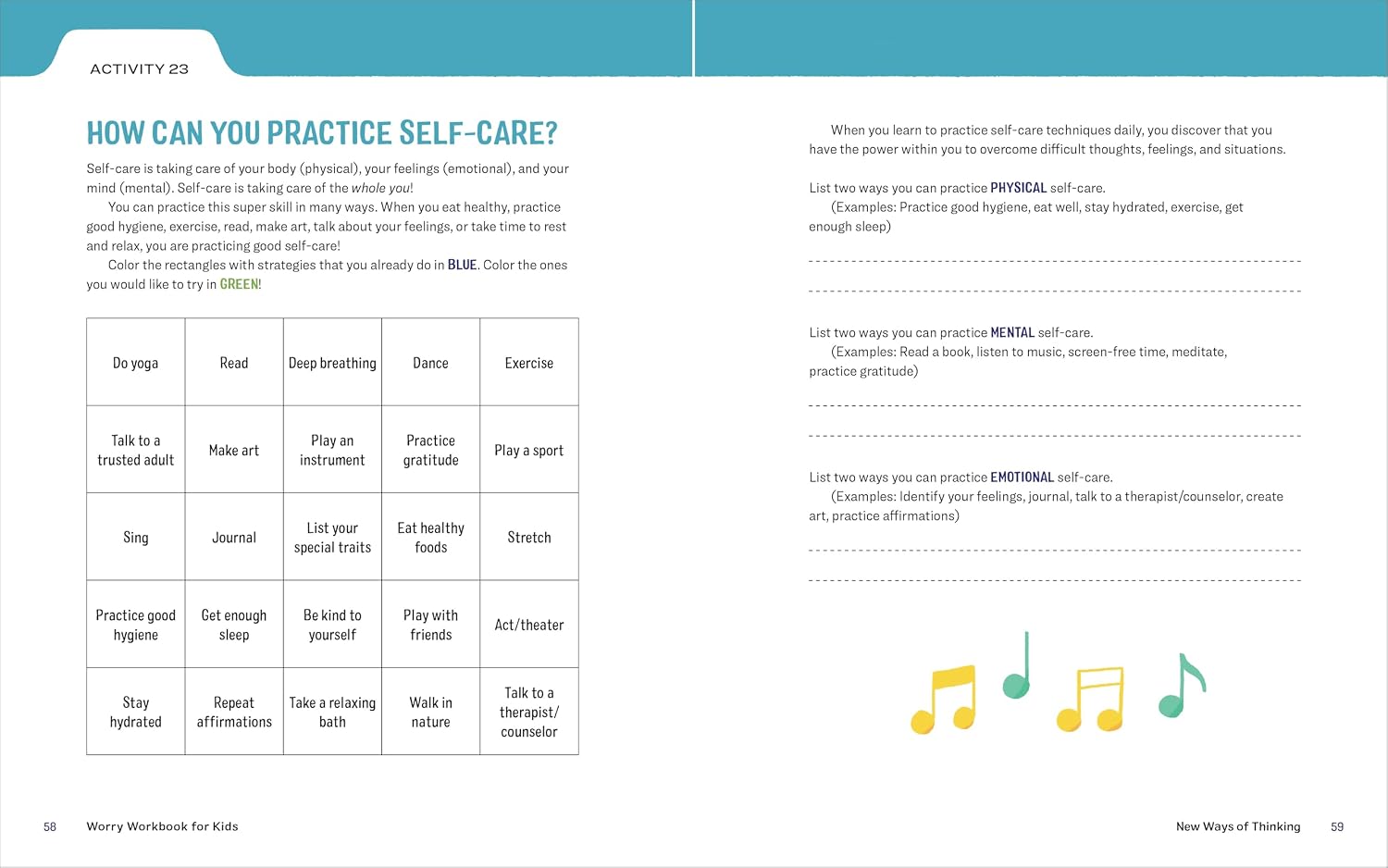 Cuaderno de Preocupaciones para Niños: Más de 50 Actividades Divertidas para Reducir el Estrés, Cambiar tu Mentalidad y Abrazar la Vida (Cuadernos de Salud y Bienestar para Niños)