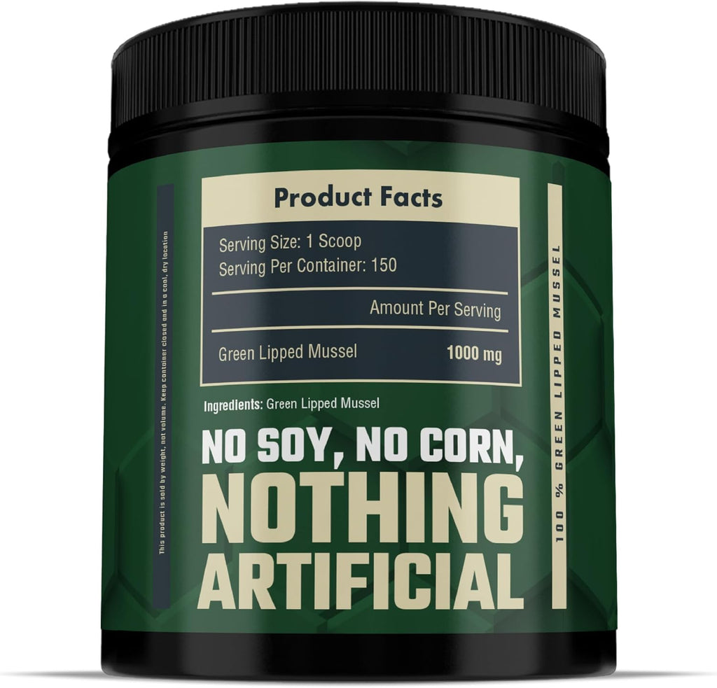 Daybreak Nutrition Polvo de Mejillón de Labio Verde Puro para Perros y Gatos - 150g
