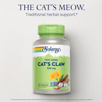 Solaray Uña de Gato (Cat's Claw) 500mg - 100 Cápsulas