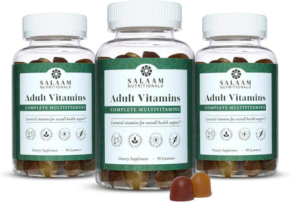 Salaam Nutritionals - Multivitamínico en gominolas para adultos, 90 unidades – Image 9