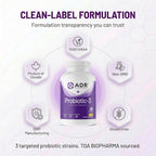 AOR Probiotic 3 – 90 Cápsulas para el Equilibrio Digestivo