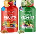 Nature's Evergreen Fruits and Veggies Supplement – 180 Cápsulas (Envase de 2)