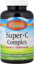 Carlson Labs Super C Complex, Bioflavonoids & Vitamin C, 250 Tablets