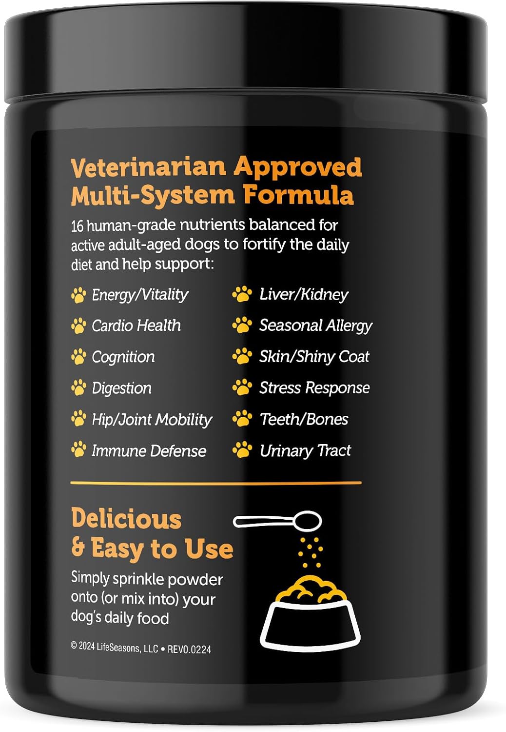 Stage 2: Multivitamínico Adulto para Perros | Control de Peso, Salud Digestiva y Articulaciones, Natural - Aprobado por Veterinarios