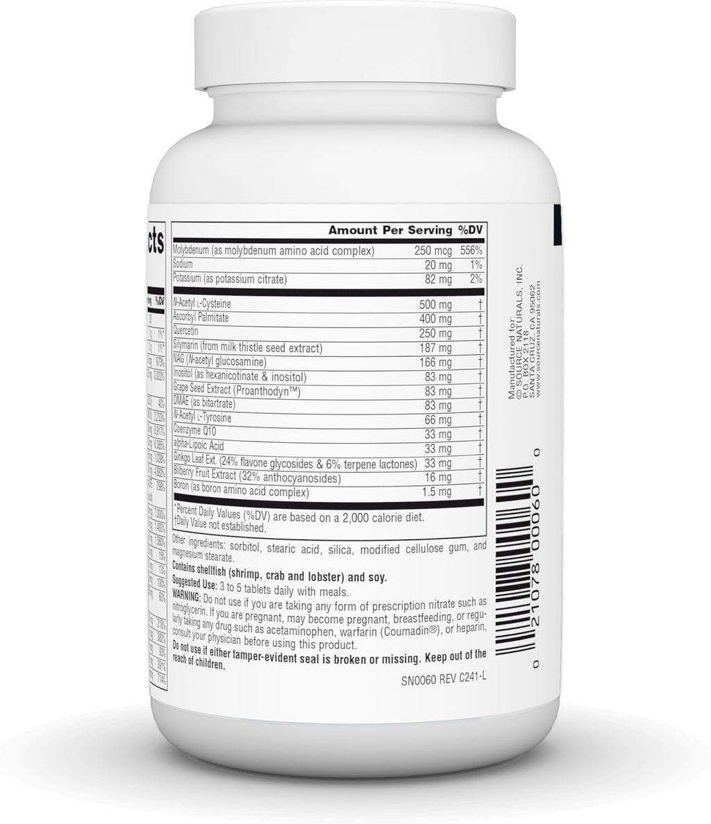 Source Naturals Elan Vital Multiple - Multivitamínico Completo, 90 Comprimidos
