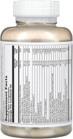Solaray Twice Daily Multivitamínico Sin Hierro, 120 Cápsulas