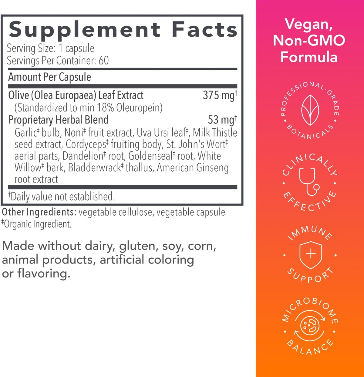 Biocidin Olivirex - Extracto de hoja de – Diente de león (Taraxacum officinale): Planta depurativa que apoya la – Image 6