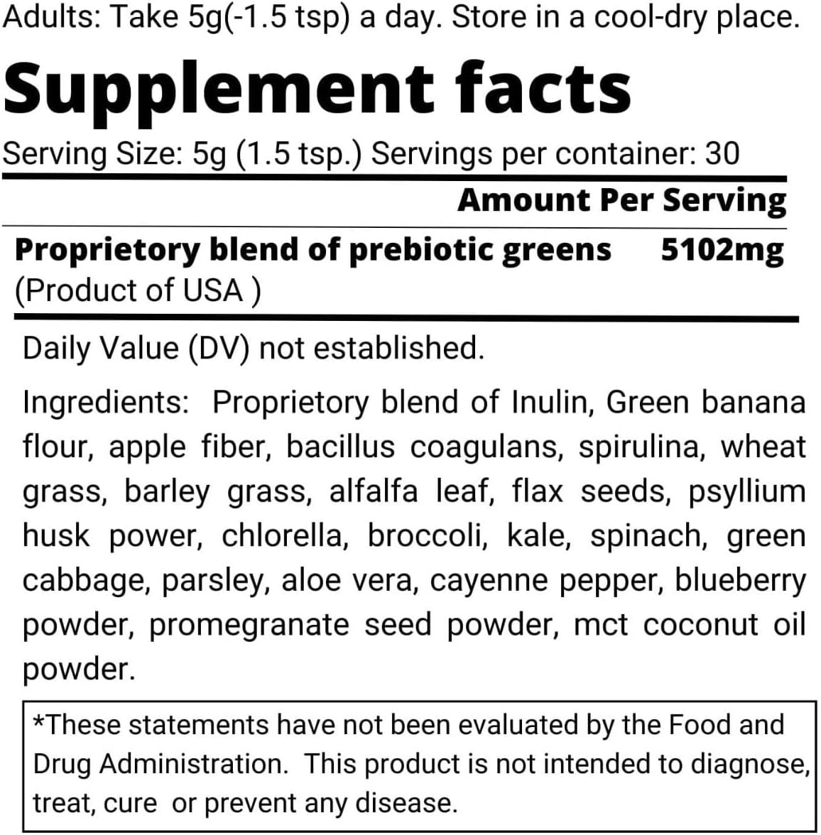 Root Relive Greens by Dr. Rahm's | Superalimento Verde con Verduras de Hoja Verde, Frutas y Fibras - 153g