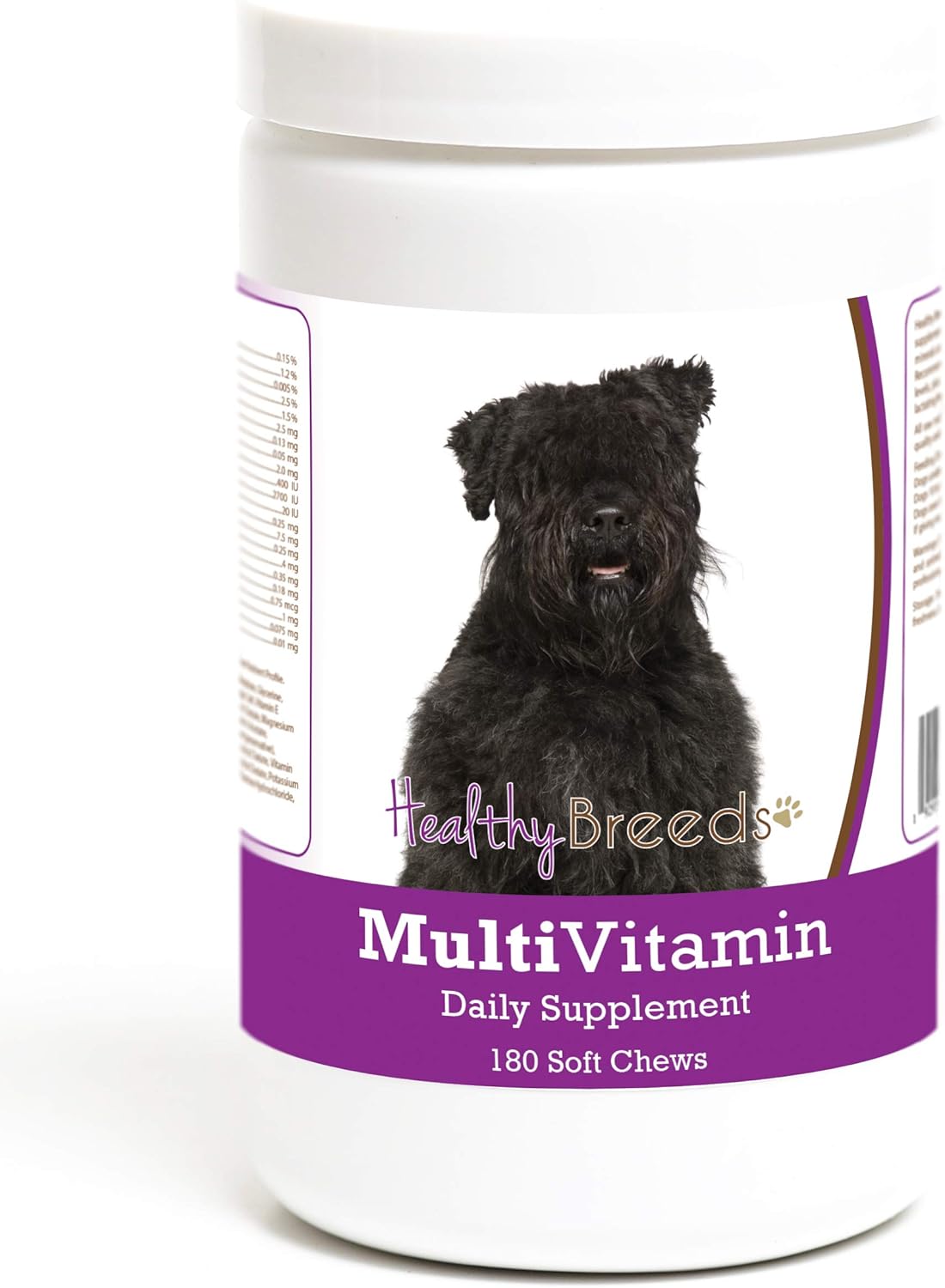 Healthy Breeds Bouvier des Flandres Multivitamin Soft Chew for Dogs 180 Count
