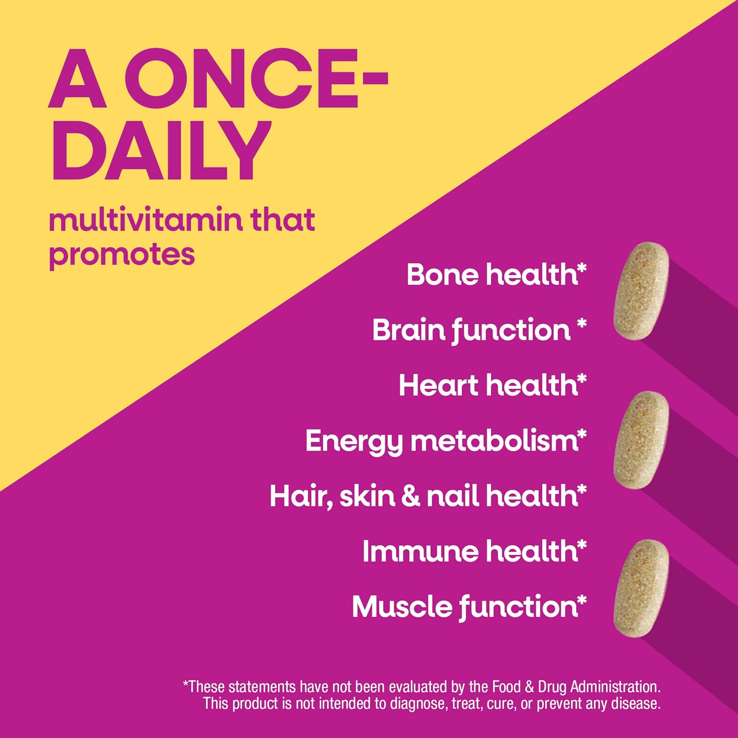 Nature's Way Alive! Ultra Potencia Multivitamínico para Mujeres 50+