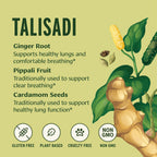 Banyan Botanicals Talisadi Powder - Suplemento Orgánico para el Sistema Respiratorio (227g)