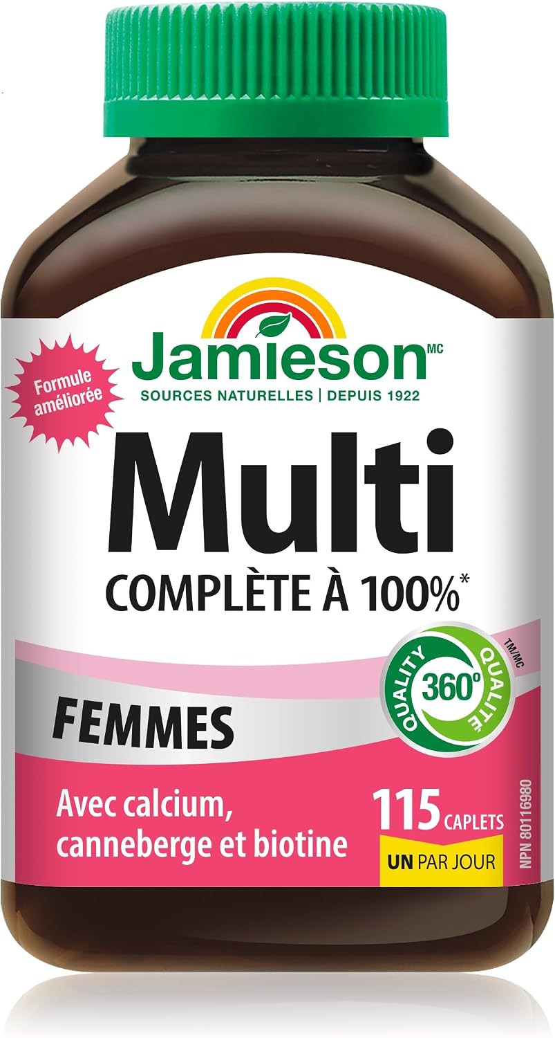 Jamieson 100% Complete Multivitamin for Women