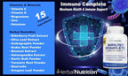 Suplemento de Apoyo Inmunológico con Vitamina C, D, Zinc y Más, 270 Cápsulas