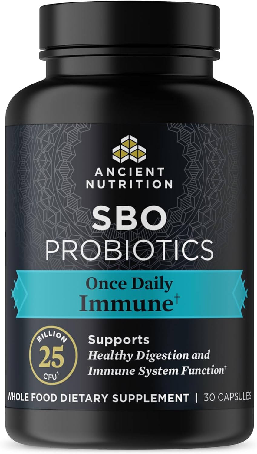 Ancient Nutrition Probióticos para Mujer, 30 Cápsulas, 25 Mil Millones de UFC