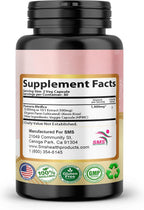 Pueraria Mirifica Cápsulas, 1000mg diarios, Extracto Orgánico de Raíz, 60 Cápsulas Veganas