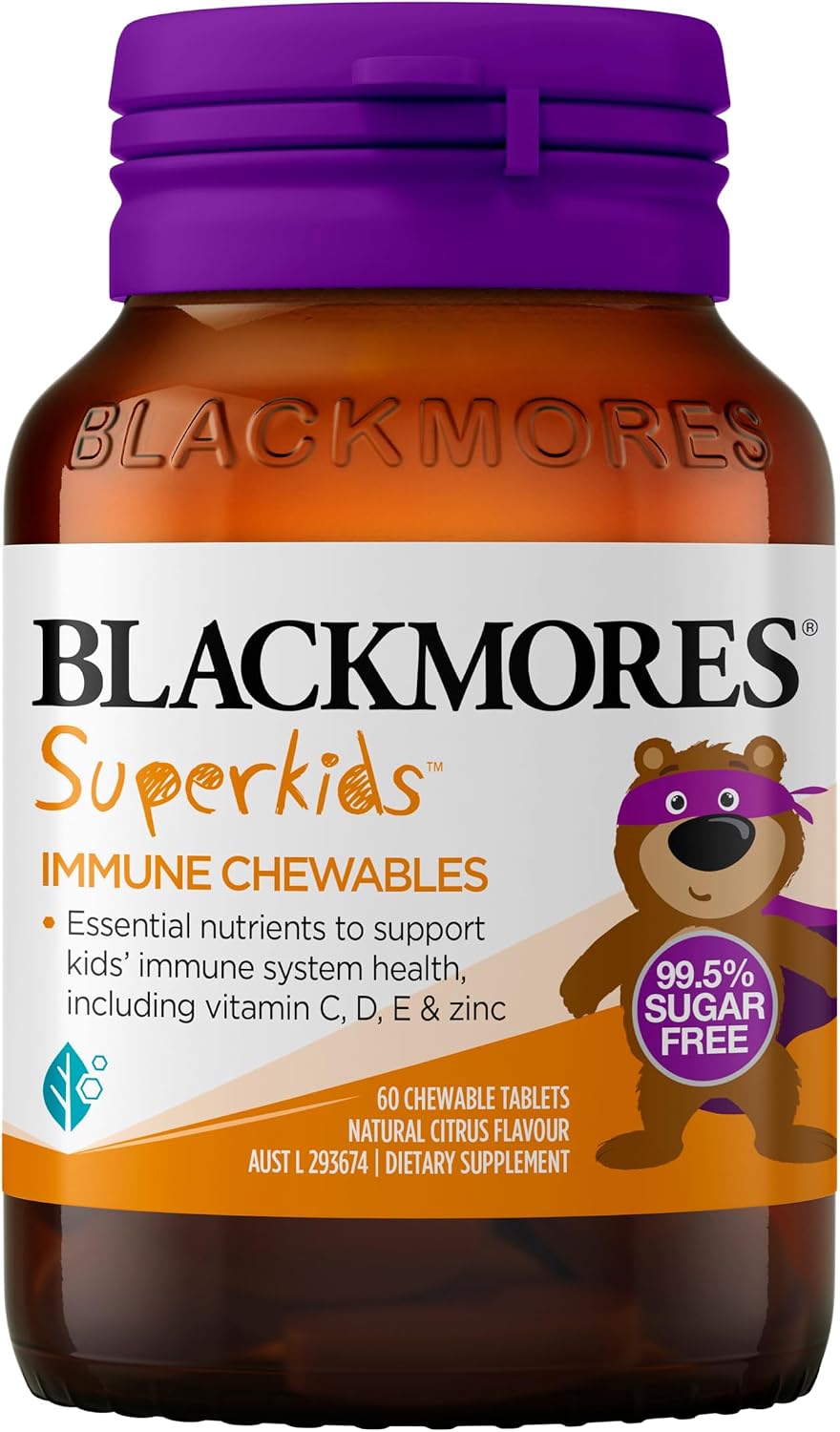 Blackmores Superkids Immune - 60 Comprimidos Masticables