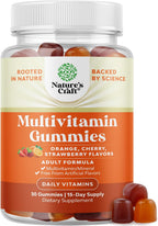 Potent Daily Multivitamin Gummies for Adults - Gominolas Multivitamínicas para Adultos - Natures Craft - 180 Gominolas