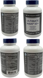 Ultimate Man 50+ Multivitamin - Complejo Multivitamínico para Hombres Mayores de 50, 90 Comprimidos