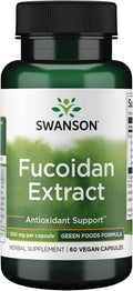 Extracto de Fucoidan de Alga Parda, 500 mg, 60 Cápsulas Veganas