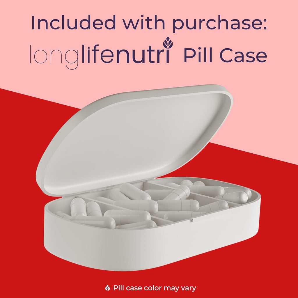 Urolithin A 1200mg - 120 Cápsulas Vegetales de Postbiótico Puro de Granada, Analizado, Vegano
