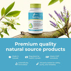 Lifestyles NutriaPlus Antioxidant Supplement - Herbal Immune Support & Multivitamin with Selenium, Vitamin C, Green Tea, Garlic, and More – Made in Canada – 60 Cápsulas