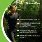 NaturesPlus Vitamin C 1000 mg with Rose Hips - 60 Sustained Release Tablets