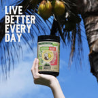 Earth Fed Muscle Greens and Reds Superfoods Blend, Piña Colada – 30 Servicios