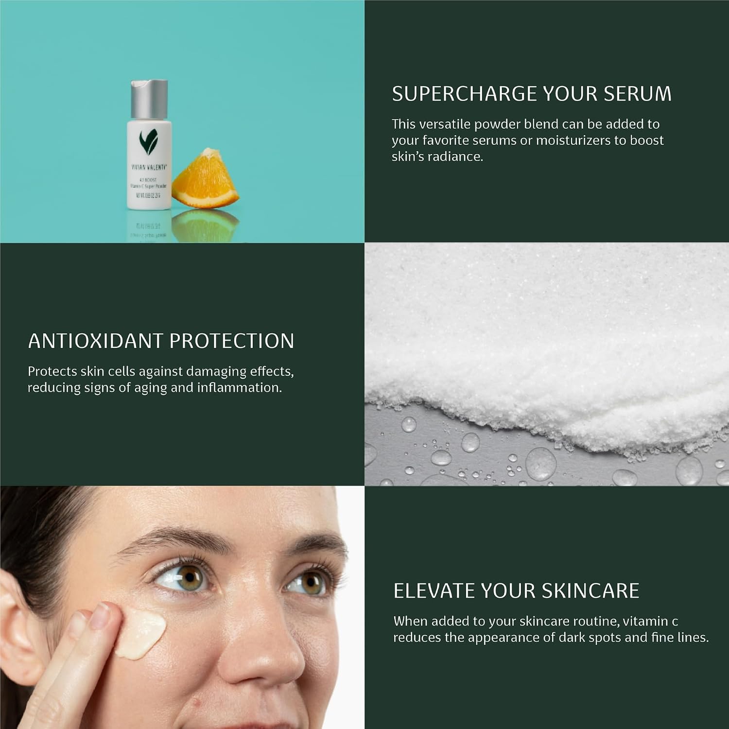 Skincare 4.1 Boost Vitamina C Ácido Ascórbico en Polvo, 9.9 g