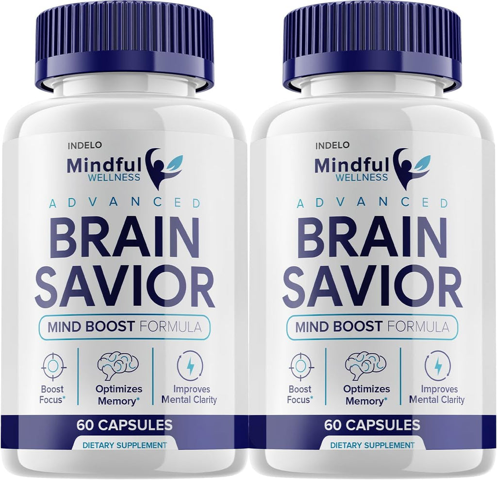 Mindful Wellness Advanced Brain Savior - 2 Pack (120 Cápsulas)