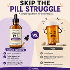 Think Above Vitamina B2 Riboflavina Gotas Líquidas - 60 ml