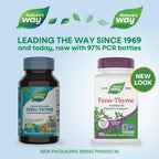 Nature's Way Premium Blend Fenu-Thyme, 900 mg por dosis, 100 cápsulas vegetales
