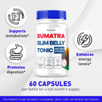 Sumatra Slim Belly Tonic – 180 Cápsulas (3 Paquetes)