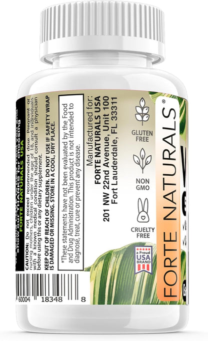FORTE NATURALS Vitamina D3 5000 IU (125 mcg) - Cápsulas Blandas para Estómagos Sensibles – Image 4