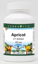 Apricot 4:1 Extract - 450 mg, 100 Cápsulas - Terravita