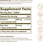 Solgar Vitamina C 1000 mg con Escaramujo - Pack de 2 (500 Comprimidos)