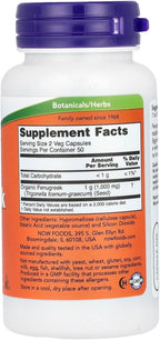 Now Foods Fenogreco 500 mg, 100 Cápsulas