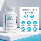 XYMOGEN K2-D3 10000 - Vitamina D3 y K2, 120 Cápsulas