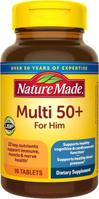 Nature Made Multivitamínico Hombres 50+ 90 Comprimidos