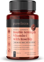 pureclinica Vitamina C con Escaramujo 2000 mg - 180 Comprimidos