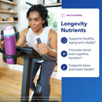 Pure Encapsulations Longevity Nutrients | Complejo Multivitamínico y Mineral para un Envejecimiento Saludable | 240 Cápsulas